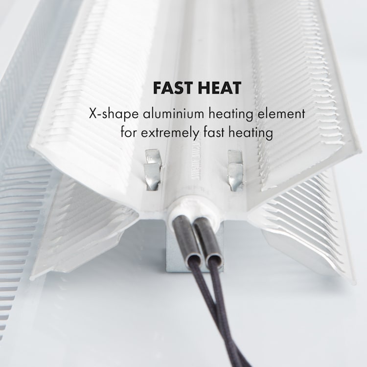 Bansin Smart 2500, конвектор, 2500W, регулиране с приложение 2500 W | Бял