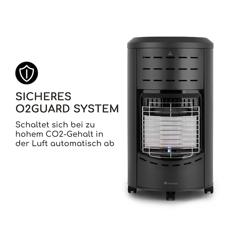 Andora Gasheizofen Gasheizer 3 Heizstufen bis 4,2kW