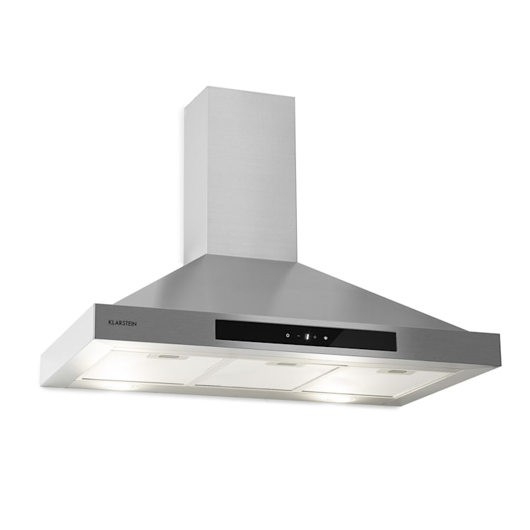 Zelda Eco 90 Dunstabzugshaube 240W 3 Stufen 410m³/h LED EEK: A+ 90 cm
