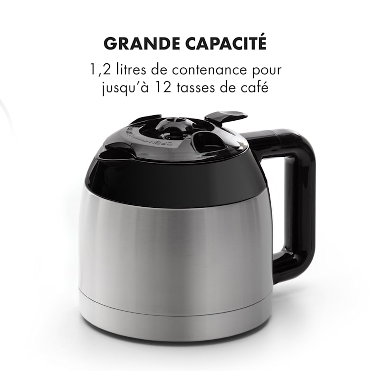 Arabica thermoskan accessoire reserve rvs zilver/zwart