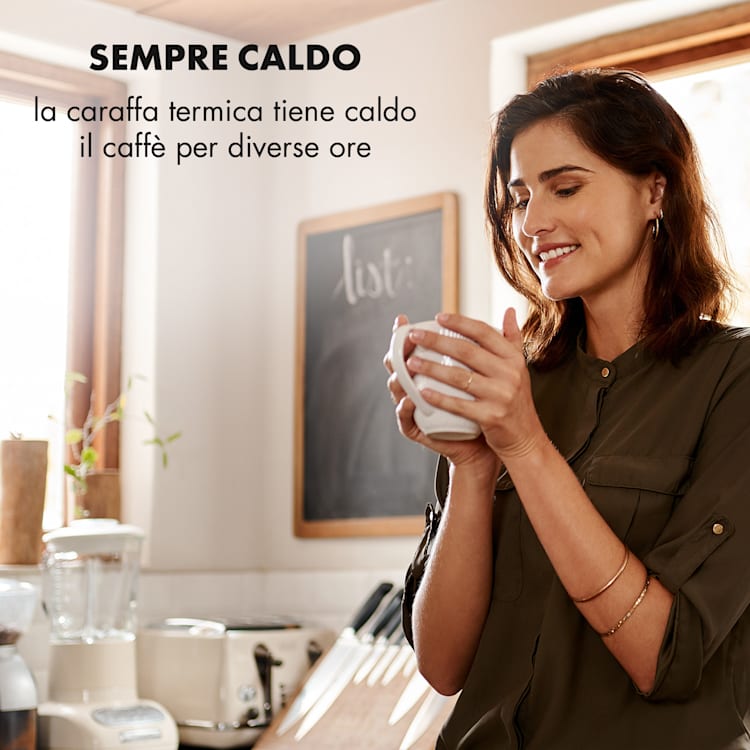 Arabica Caraffa Termica Accessorio Ricambio Acciaio Inox argento/nero