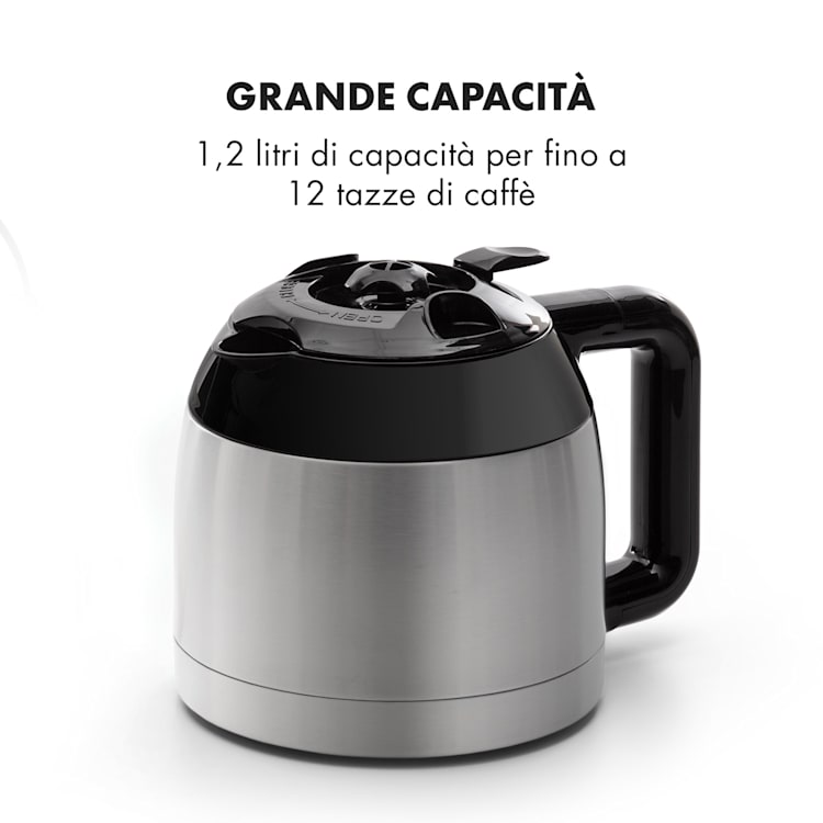 Arabica Caraffa Termica Accessorio Ricambio Acciaio Inox argento/nero