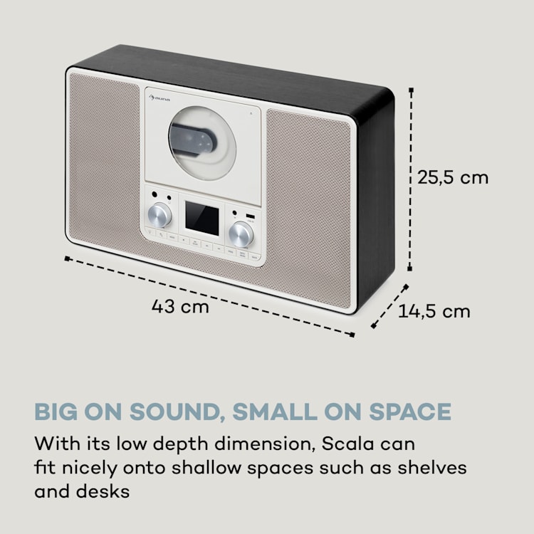 Scala VCD, radio cyfrowe, CD, BT, MP3, DAB+, radio FM