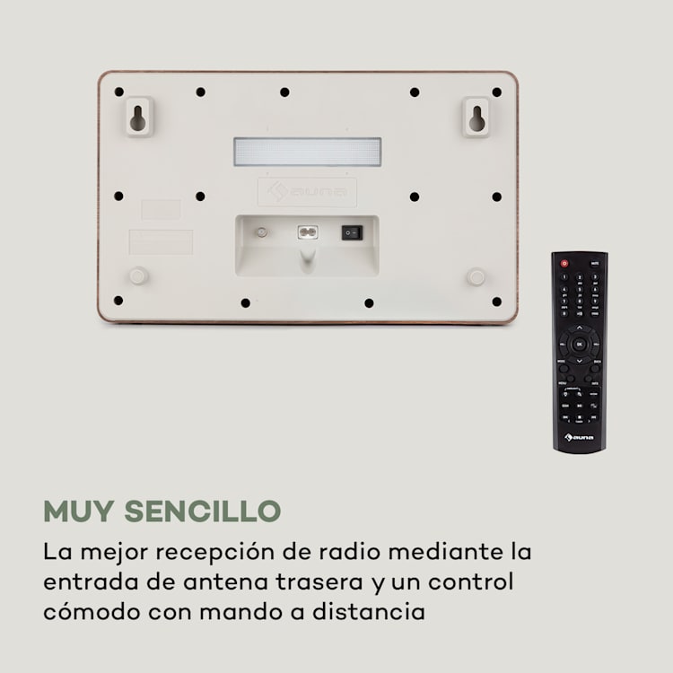 Scala VCD-IR Radio por Internet WiFi CD BT MP3 DAB+ Radio FM Con wifi | Nuez