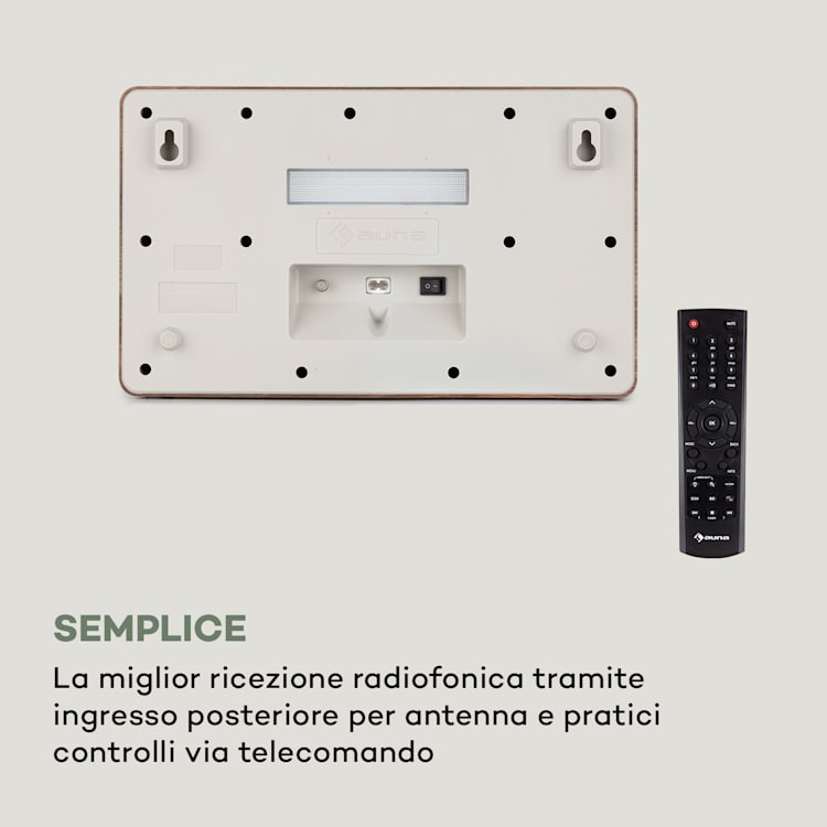 Scala VCD-IR, radio internet, WIFI, CD, BT, MP3, DAB+, FM Con WiFi | Noce
