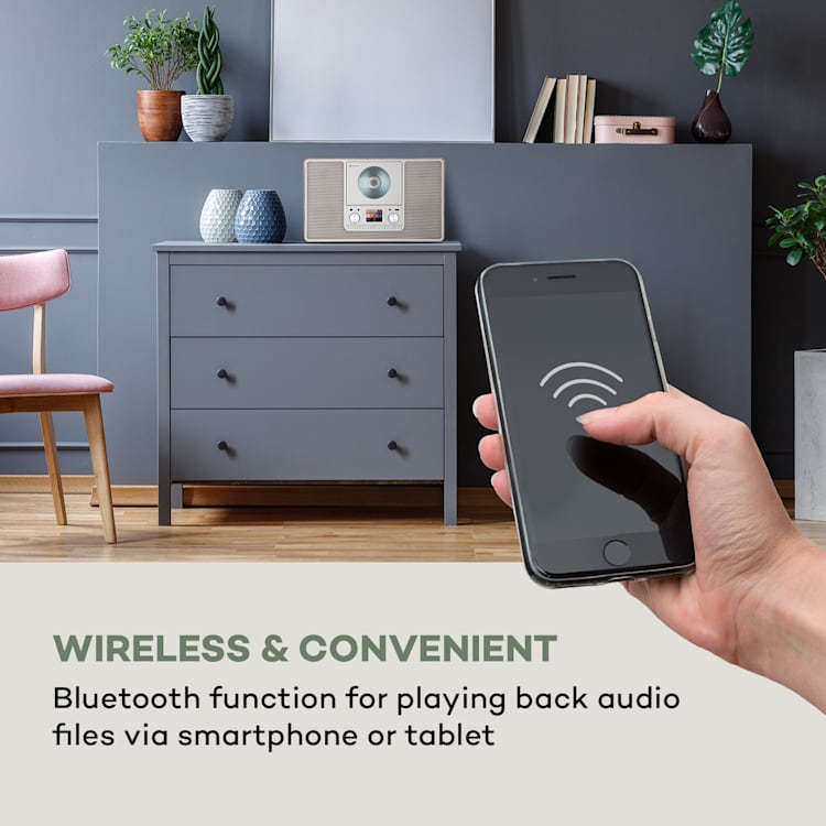 Scala VCD-IR, radio internetowe, wi-fi, CD, BT, MP3, DAB+, radio FM