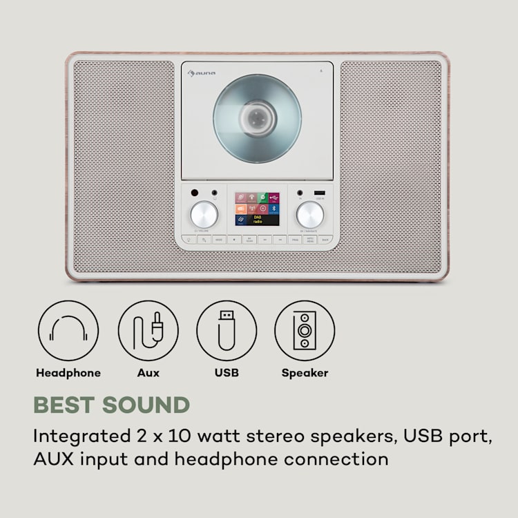 Scala VCD-IR, radio internetowe, wi-fi, CD, BT, MP3, DAB+, radio FM