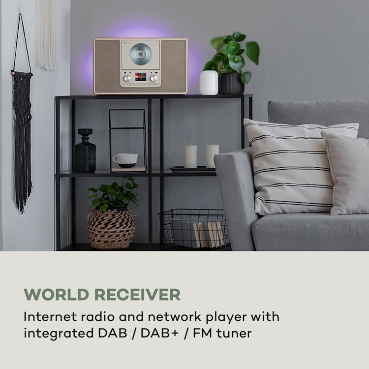 Scala VCD-IR, radio internetowe, wi-fi, CD, BT, MP3, DAB+, radio FM
