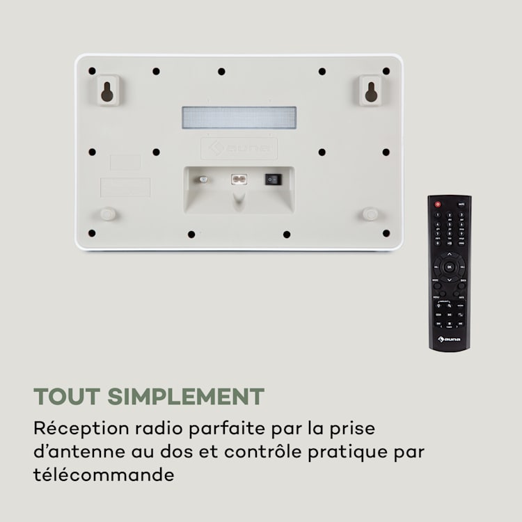 Scala VCD-IR radio Internet Wifi CD BT MP3 DAB+ FM Radio Avec Wifi | Blanc
