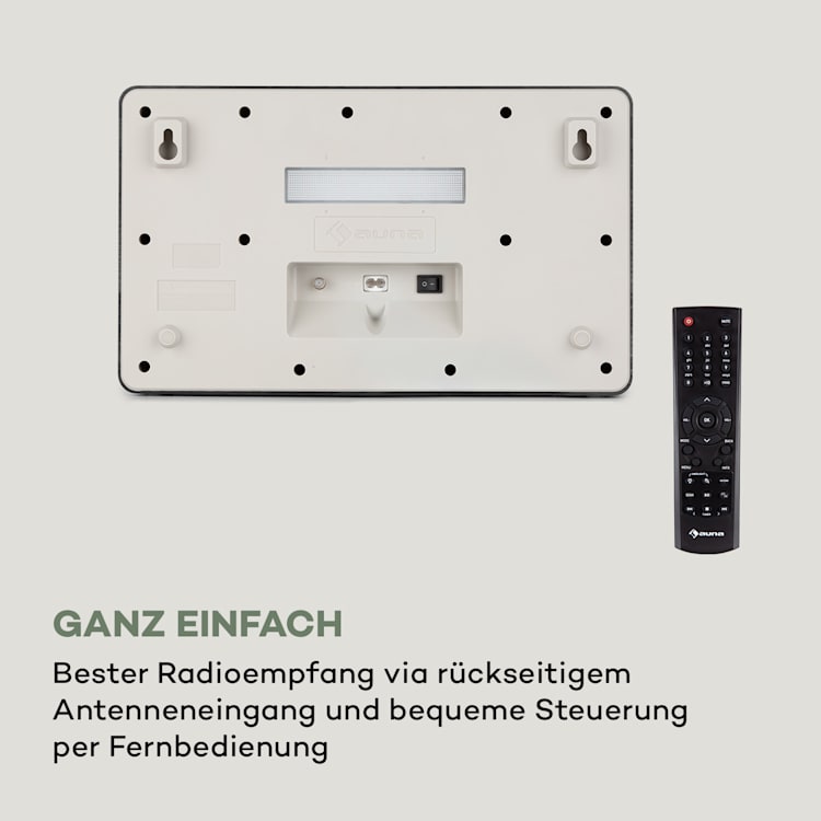Scala VCD-IR Internetradio WLAN CD BT MP3 DAB+ UKW Radio Mit WiFi | Schwarz