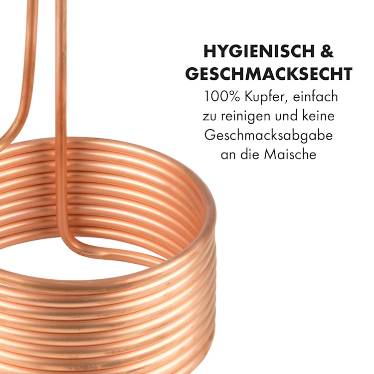 Chiller 10K Eintauchkühler Ø22,4 cm 10 Schleifen 10 Kühlschleifen
