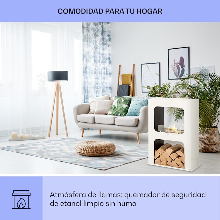 Chimenea de etanol Phantasma Peña Bioetanol sin humo y sin olor