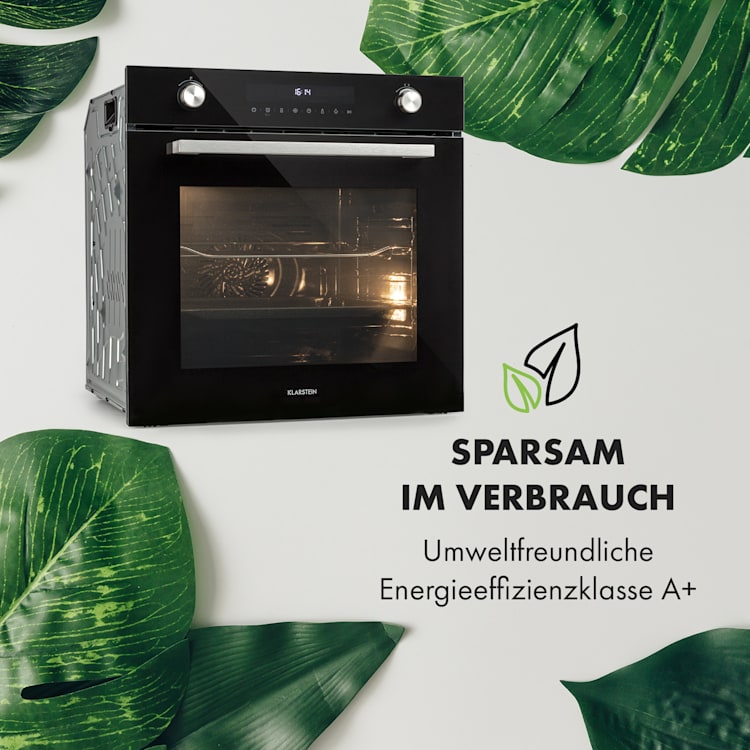 Robuchon Einbaubackofen 3200W 11 Funktionen EEK A+