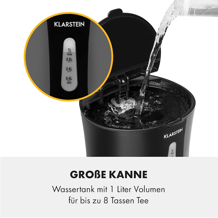 Tealicious Tee-Vollautomat 1300W 2-16 min. 1 Liter