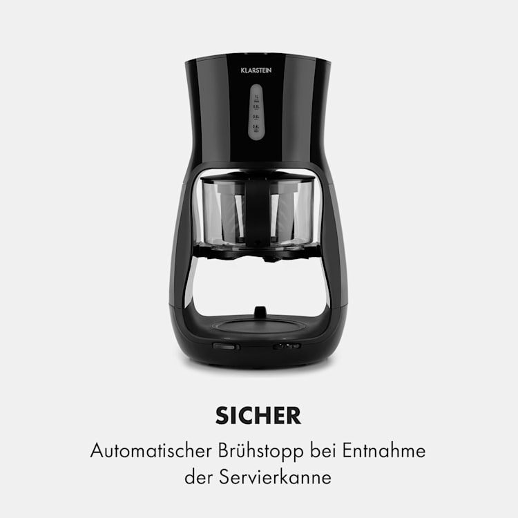 Tealicious Tee-Vollautomat 1300W 2-16 min. 1 Liter
