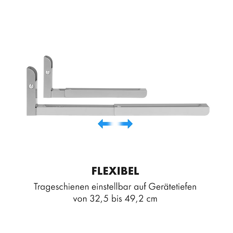MB-6 Mikrowellenhalterung 30 kg universal 32,5 - 49,2 cm