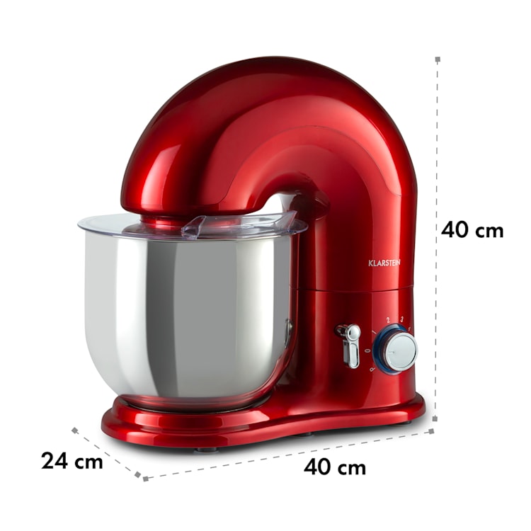 Delfino, kuchynský robot, 1800W, 6 stupňov, 7 litrov Červená