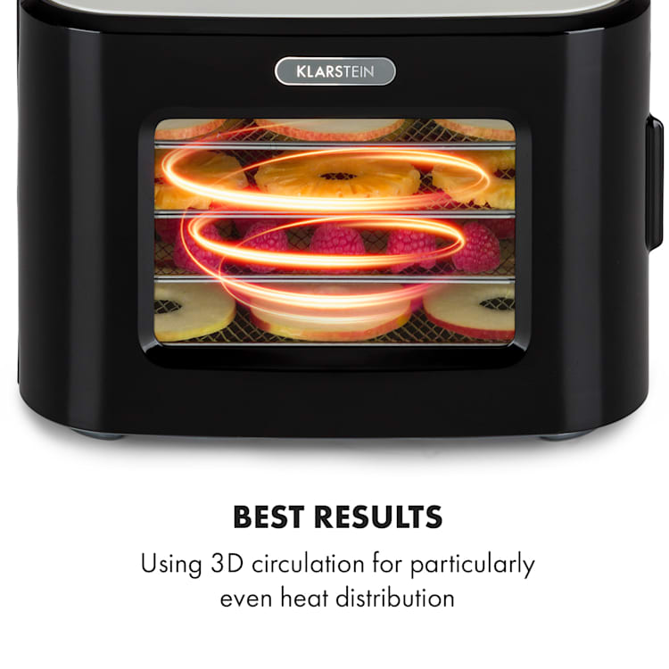 Tutti Frutti Desidratador 400W 35-80 C 8 Litros Preto
