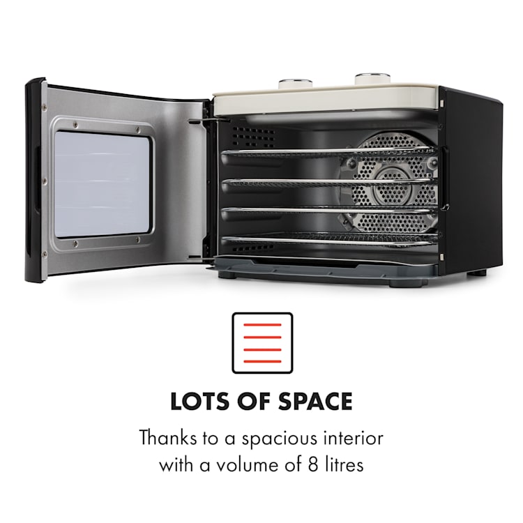 Tutti Frutti Desidratador 400W 35-80 C 8 Litros Preto