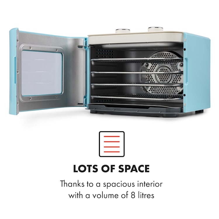 Tutti Frutti déshydrateur 400W 35-80°C 8 litres Bleu