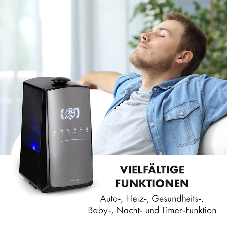 VapoAir Opal Smart Luftbefeuchter App-Steuerung LED-Screen Fernbedienung Mit WiFi