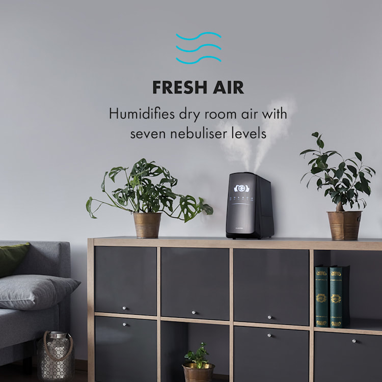 VapoAir Opal Smart, párásító, alkalmazásvezérlés, LED képernyő, távirányító WiFi-vel