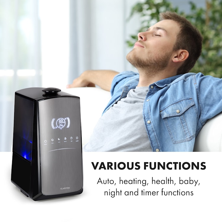 VapoAir Opal Smart, párásító, alkalmazásvezérlés, LED képernyő, távirányító WiFi-vel
