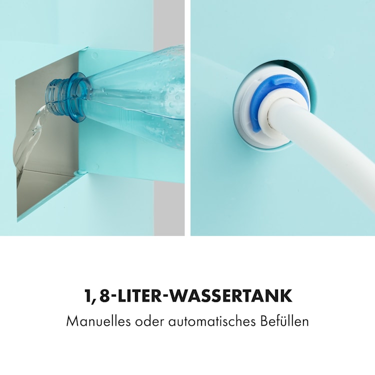 Eiszeit Crush Eiswürfelmaschine 2 Größen Crushed Ice Pastellblau