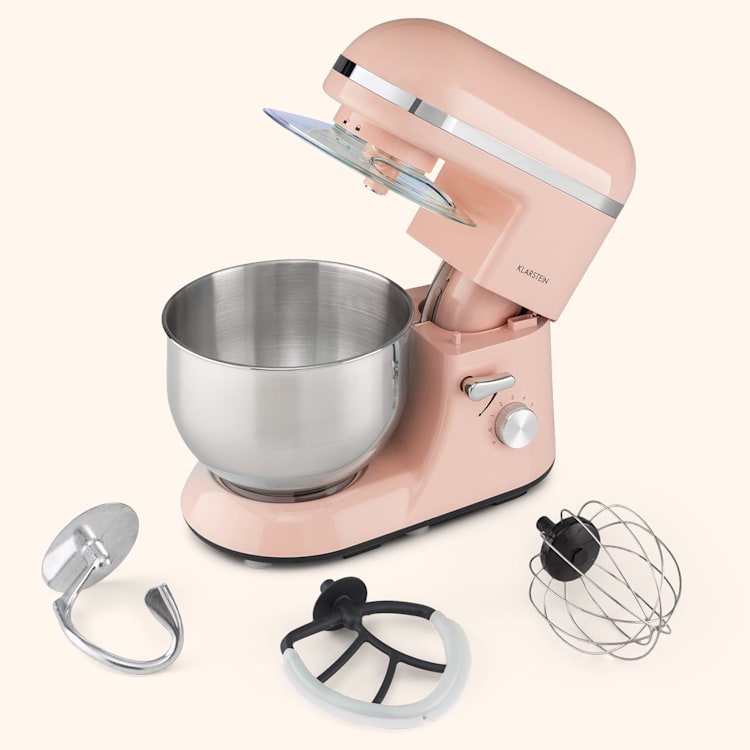 Bella Elegance, konyhai robotgép, mixer, 2000 W, 1,7 HP, 6 fokozat, 5 literes Rosé