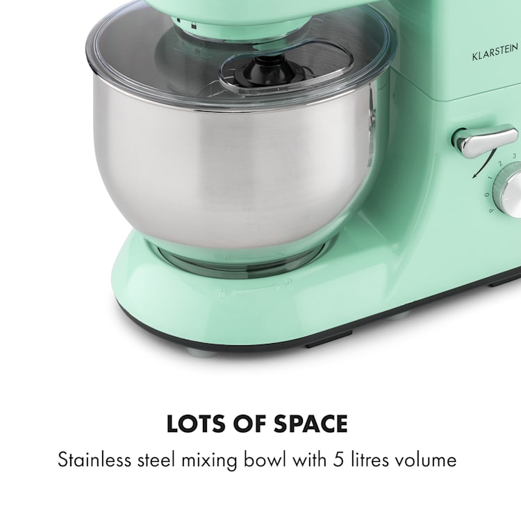 Bella Elegance, kuchynský robot, mixér, 2000 W, 1,7 HP, 6 stupňov, 5 litrov Pastelová zelená