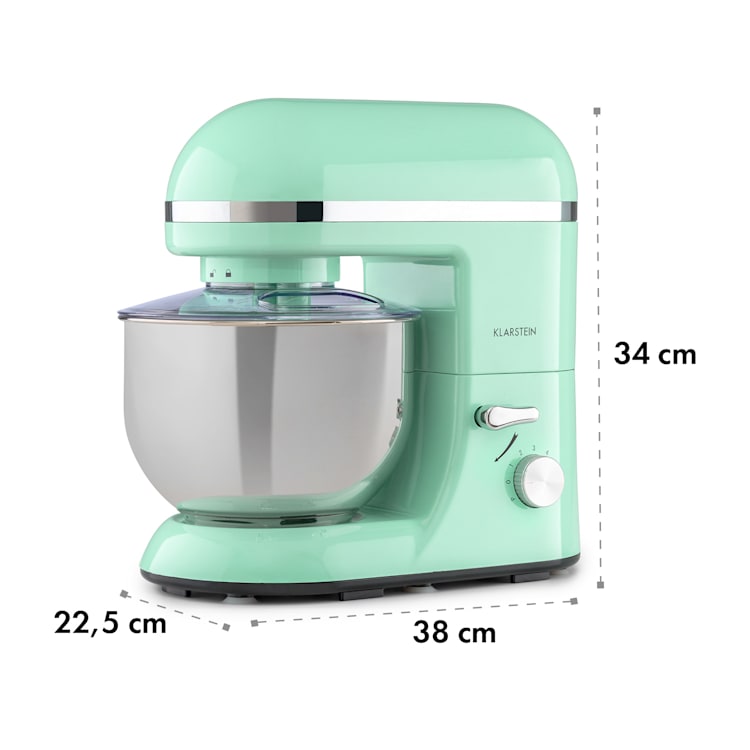 Bella Elegance, kuchynský robot, mixér, 2000 W, 1,7 HP, 6 stupňov, 5 litrov Pastelová zelená
