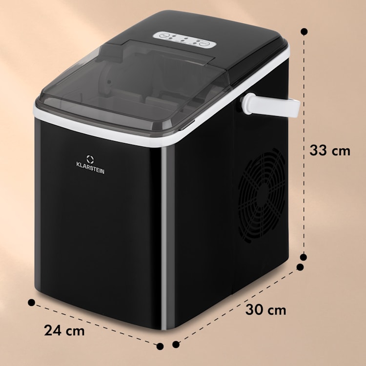 Arctic Porter Machine à glaçons sphériques 12kg/24h inox Noir