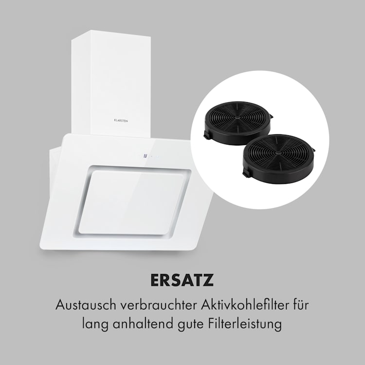Sofia Aktivkohlefilter für Dunstabzugshauben 2 x Filter Umluftbetrieb