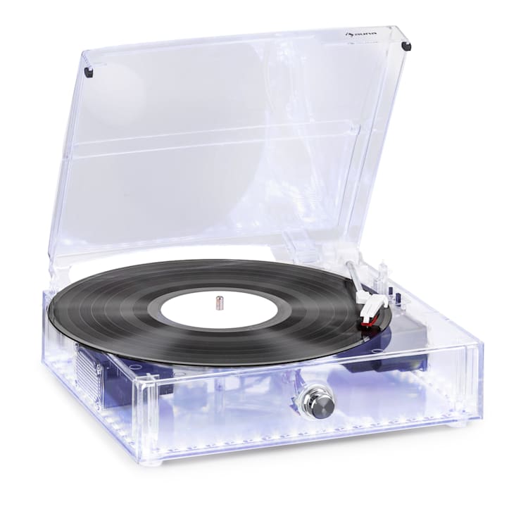 ClearTech Tocadiscos 33/45/78 rpm Bluetooth altavoz estéreo