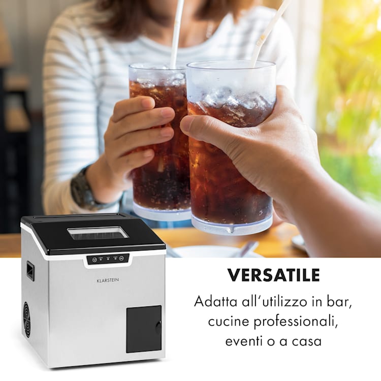 Icefestival Bullet, Macchina del Ghiaccio, 1,9l, 20kg/24h, 400W proiettile