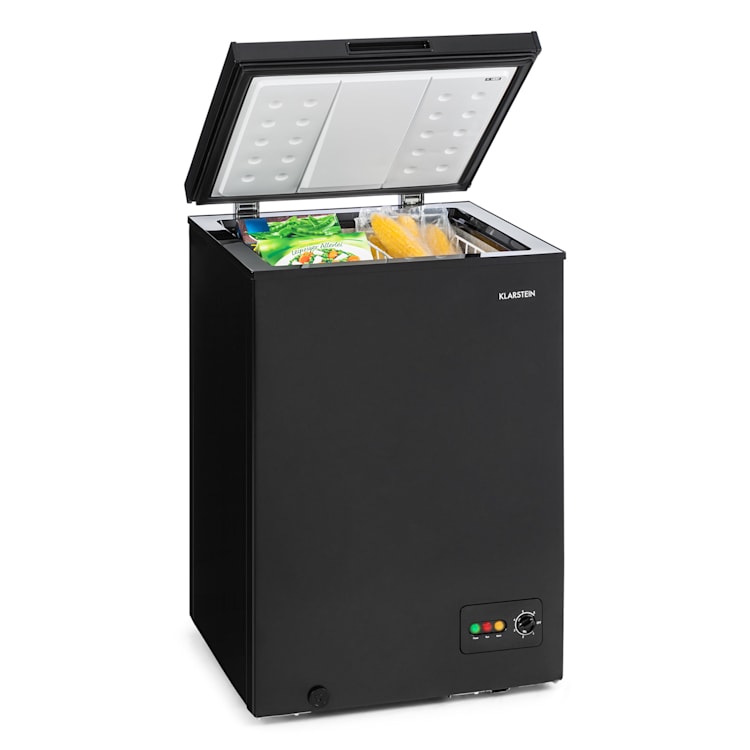 Iceblokk 100 Gefriertruhe Gefrierschrank 100 L 75 W 100 Ltr | Schwarz