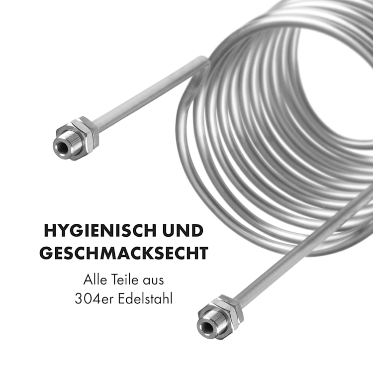 Gärkeller Pro XL Eintauchkühler 1/2" Sensorstab 304-Edelstahl