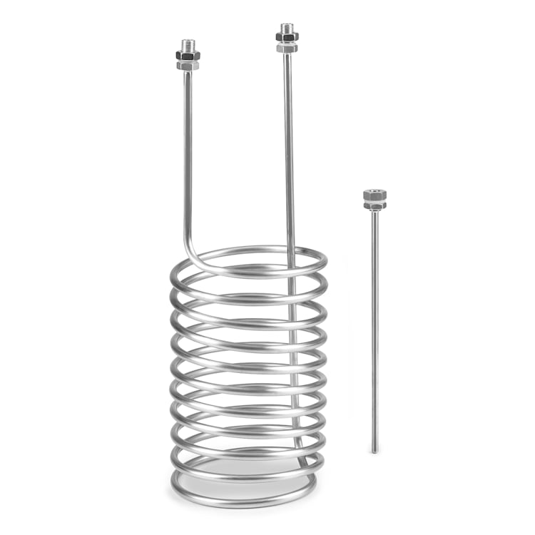 Gärkeller Pro XL, immersion cooler, 1/2" sensor rod, 304 stainless steel