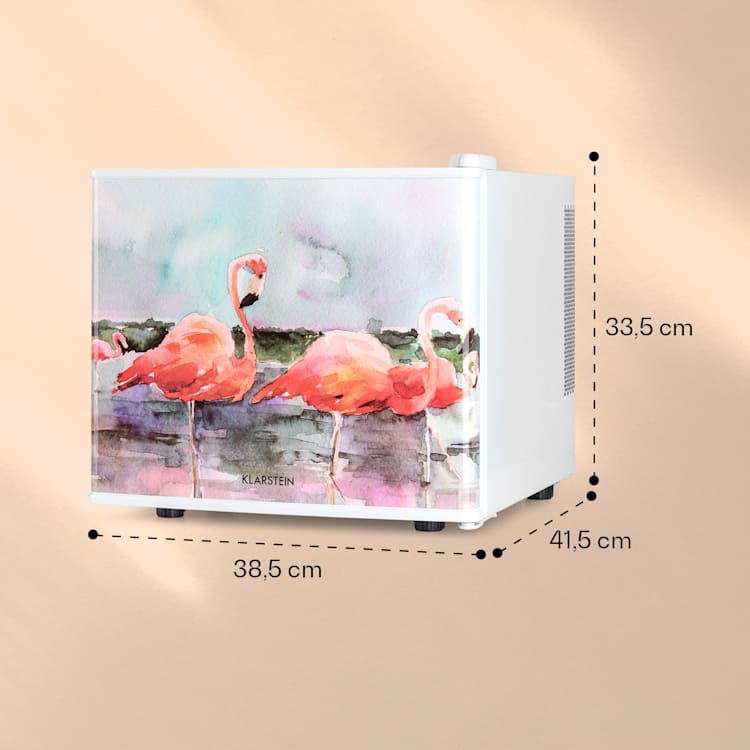 Pretty Cool, chladnička na kozmetiku, Flamingo, 17 litrov, 50 W, 1 polica Plameniak