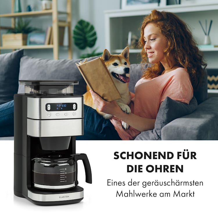 Aromatica Taste 10 Kaffeemaschine Kegelmahlwerk 10 Tassen