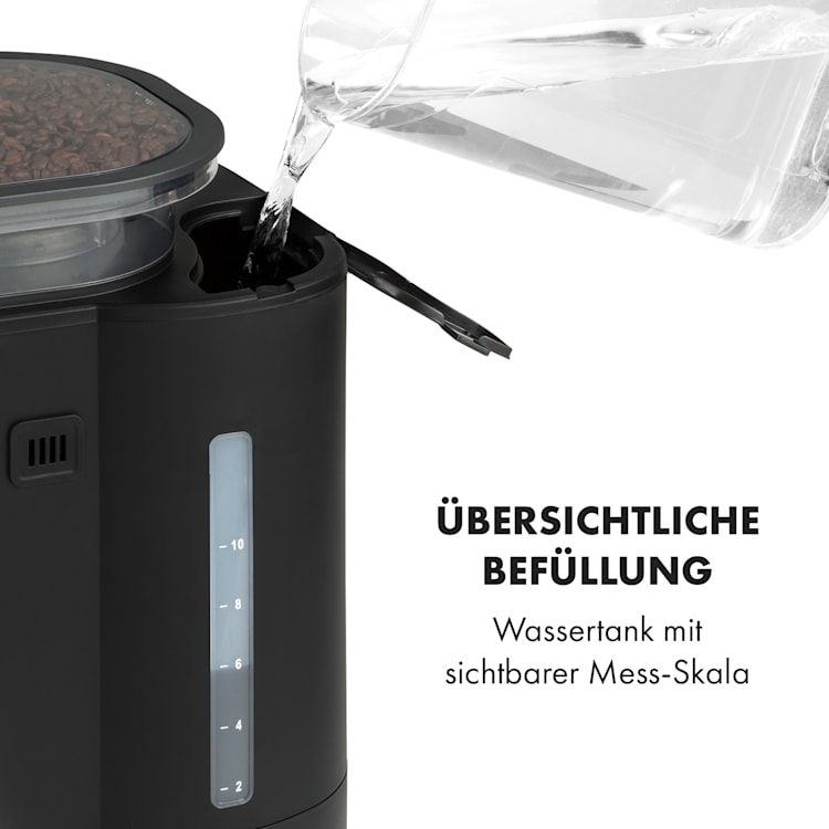 Aromatica Taste 10 Kaffeemaschine Kegelmahlwerk 10 Tassen