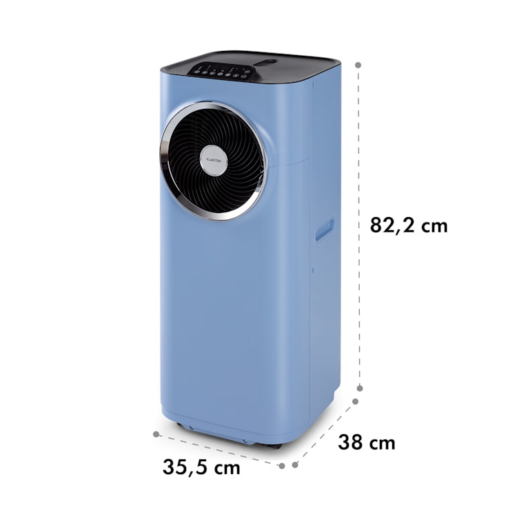 Kraftwerk Smart 12K, aer condiționat portabil, 3 în 1, 12000 BTU, control prin aplicație, telecomandă 12.000 BTU | Albastru pastel