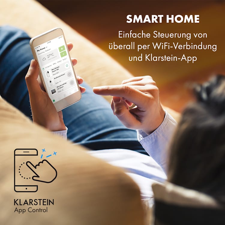 Max Breeze Smart mobile Klimaanlage 15000 BTU/h (4,4 kW) EEC A Weiß