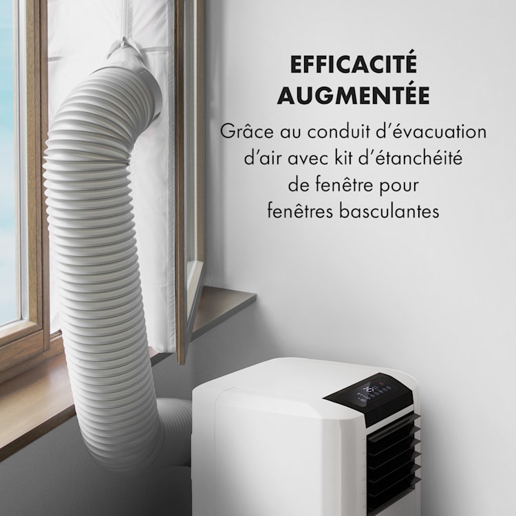 Max Breeze Smart climatiseur mobile 15000 BTU/h (4,4 kW) EEC A Blanc