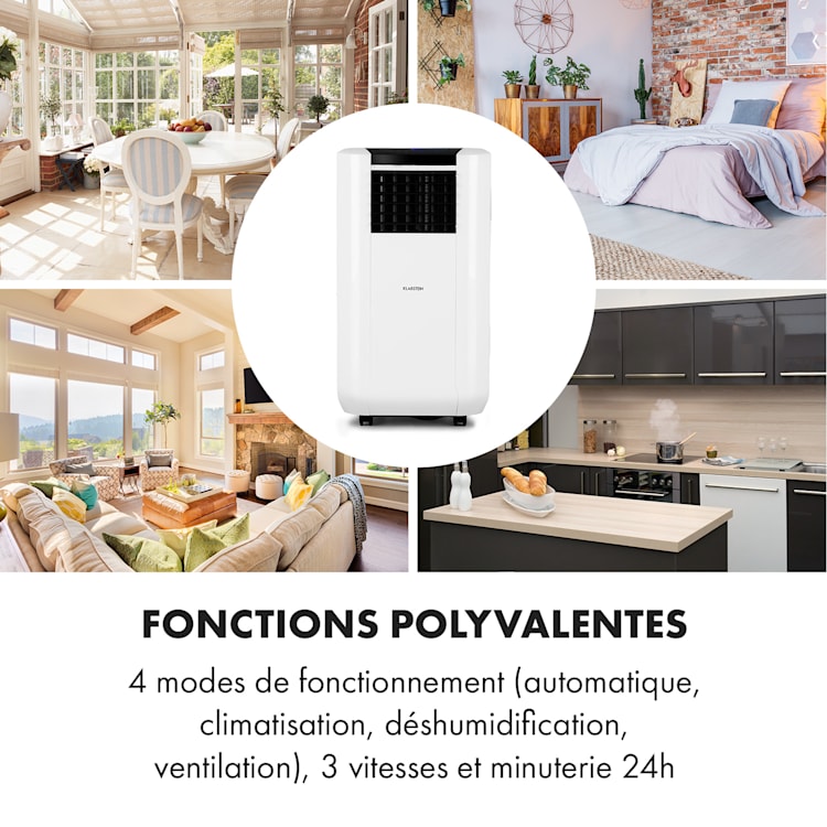 Max Breeze Smart climatiseur mobile 15000 BTU/h (4,4 kW) EEC A Blanc