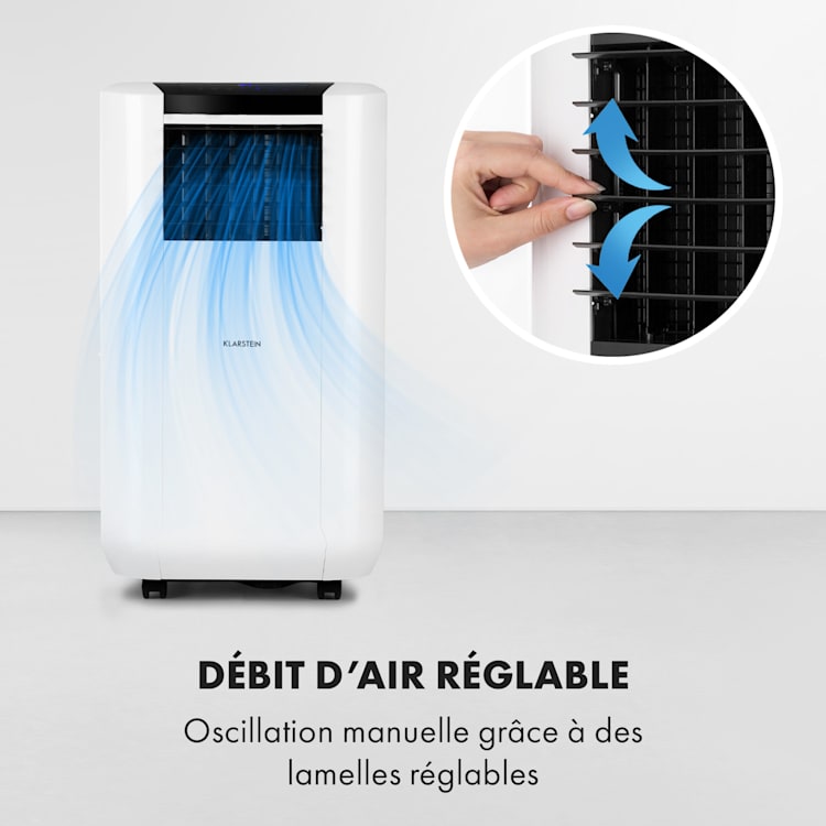Max Breeze Smart climatiseur mobile 15000 BTU/h (4,4 kW) EEC A Blanc