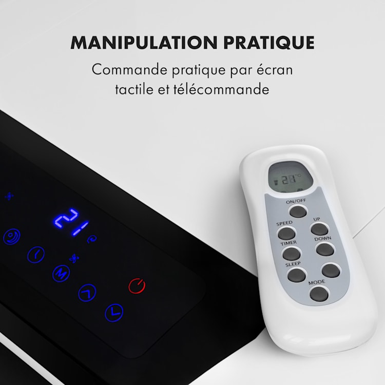 Max Breeze Smart climatiseur mobile 15000 BTU/h (4,4 kW) EEC A Blanc