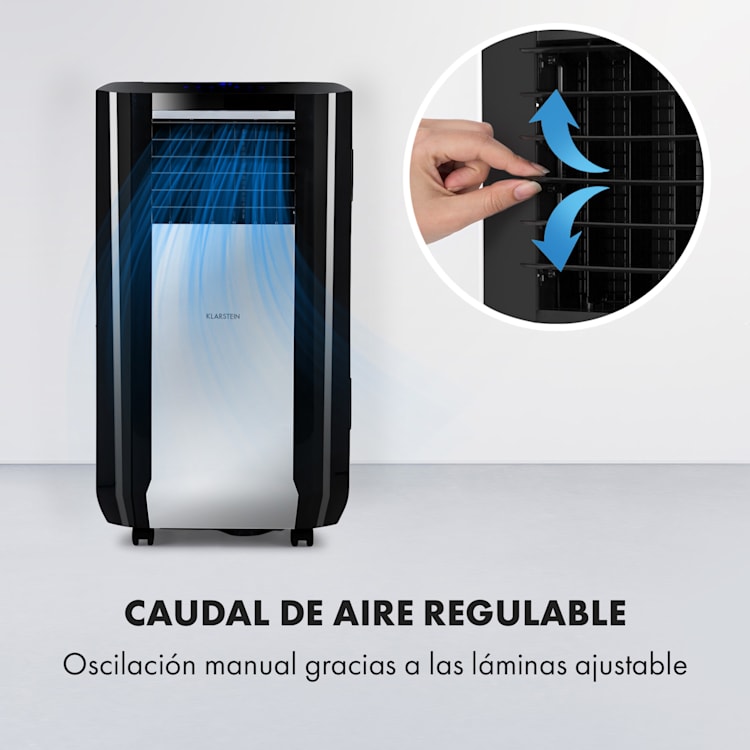Acondicionador de aire móvil Max Breeze Smart 15000 BTU/h (4,4 kW) EEC A Negro