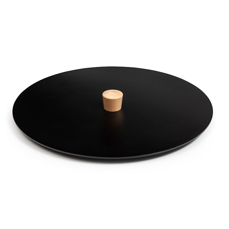 Firebowl Savage Lid, kryt na ohnisko, 40 cm, oceľ, drevené držadlo