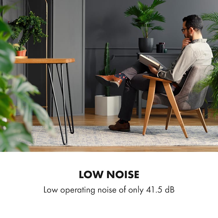 Mana Peak, stĺpový ventilátor, 3 úrovne, 3 režimy, 50 W Biela